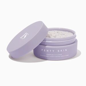 NWT FENTY SKIN Cookies N Clean Whipped ClayDetox Mask Salicylic Acid + Charcoal